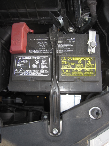 Toyota Camry 24F Battery Install